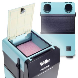 Weller Unità Aspirafumi Doppia ZeroSmog Guard 2 | Per Due Utenti | 230 V | Certificato HEPA H13